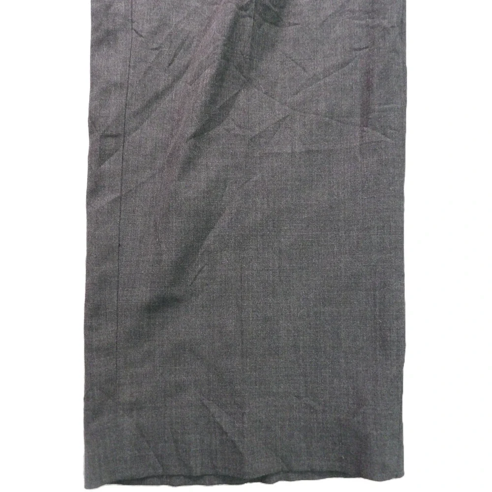 VTG Banana Republic Men 34x32 Wool Suit Pants Dress Trousers Gray Y2K Slacks EUC